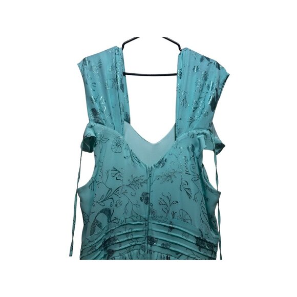 Disney Torrid Princess Ariel Print Swing Dress Women Size 12 Aqua Green Mermaid - Picture 10 of 16